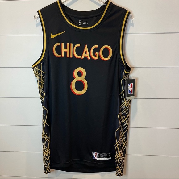 Nike Chicago Bulls #8 Lavine Basketball Jersey Adult Size XL NWT - Picture 1 of 5